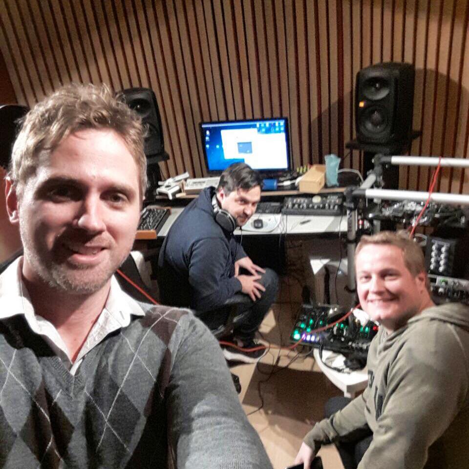 Pic Schmitz | Studio session with Ed Napoli & Cesar Funck | Cesar Funck Studio | Novo Hamburgo, RS - BRAZIL