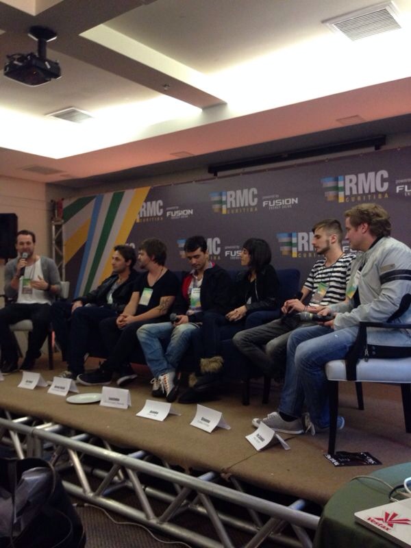 Pic Schmitz | Debating on a panel at the RMC | Rio Music Conference | Curitiba, PR - BRAZIL
