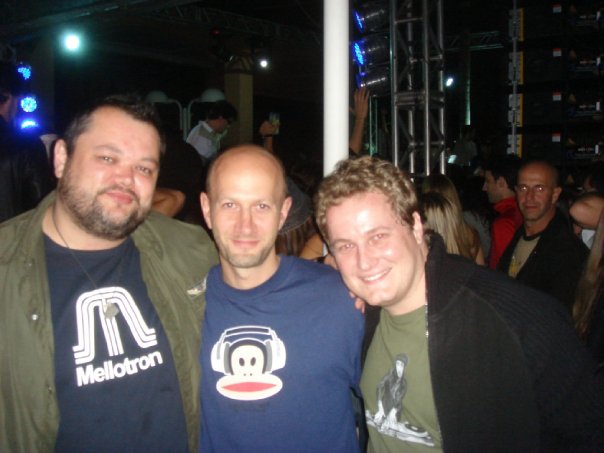Pic Schmitz | With Grant Nelson & Pete Heller at Winter Play | Winter Play | Florianópolis, SC - BRAZIL
